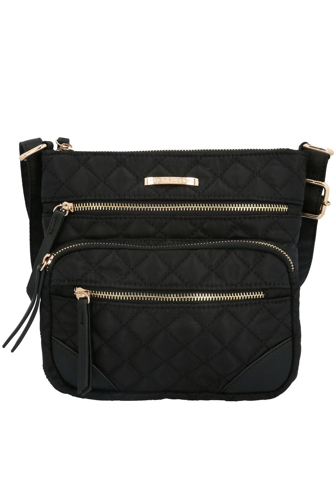 Cartera Quilt Cross Negro-0