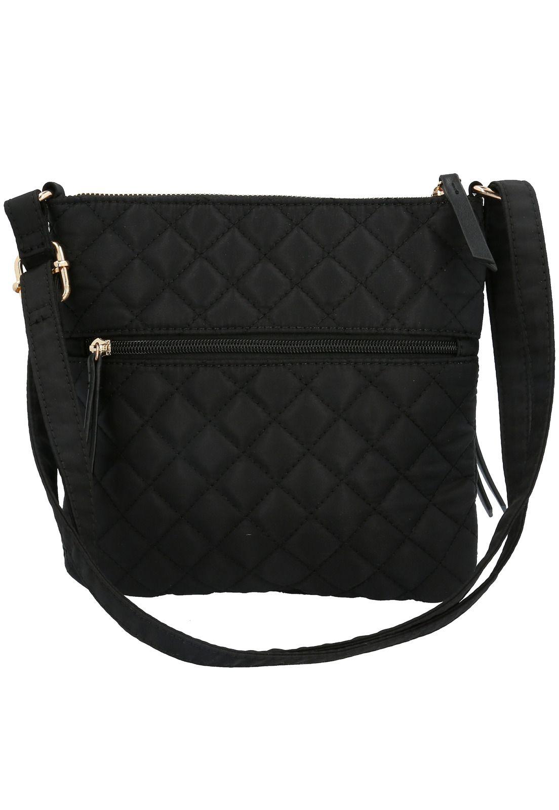 Cartera Quilt Cross Negro-2