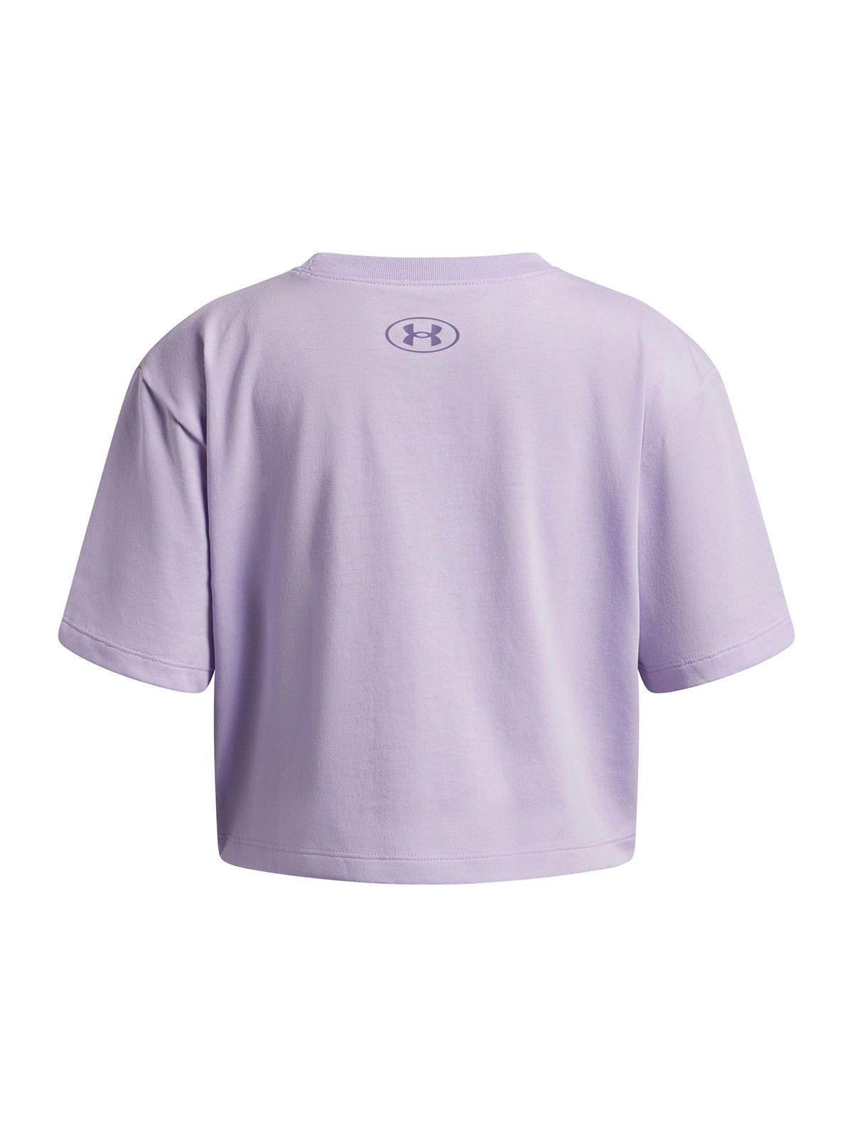 Polera M/C Niña G Logo Star Ss Morado-1
