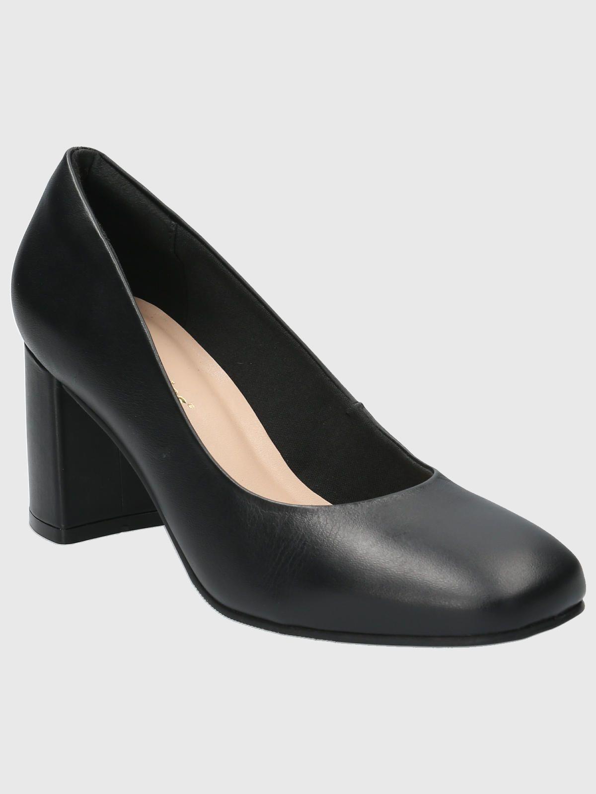 Zapato Cuero Mujer Maddox Negro-0