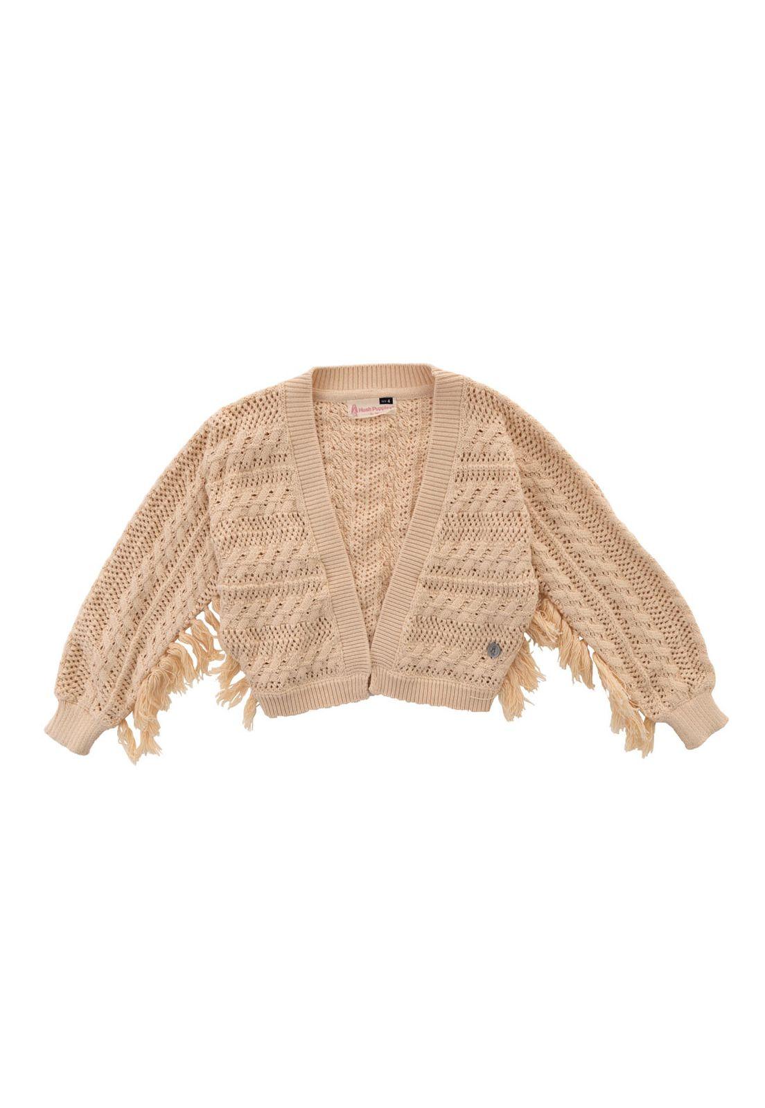 Chaleco Niña Florencia Beige-0
