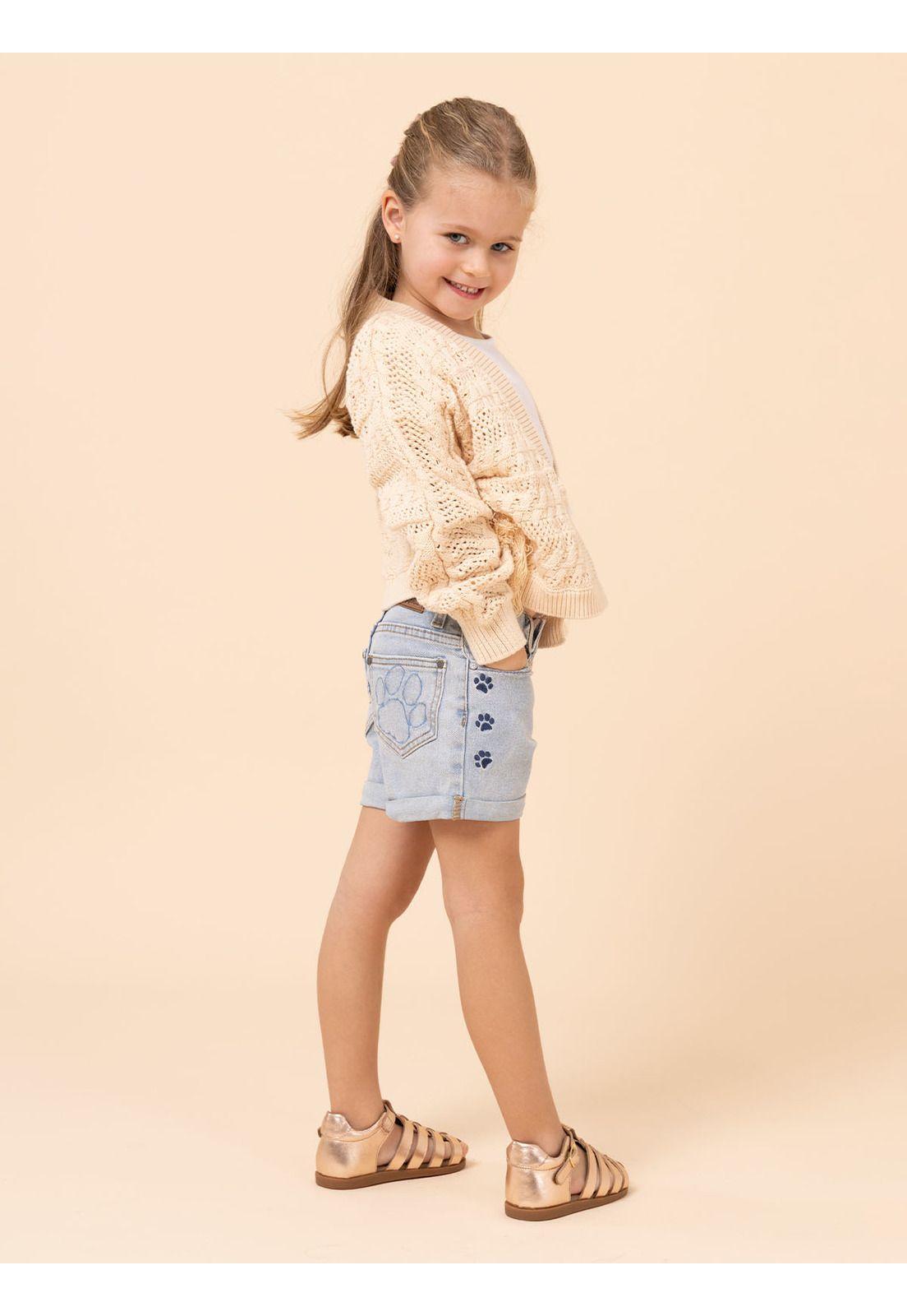 Chaleco Niña Florencia Beige-4