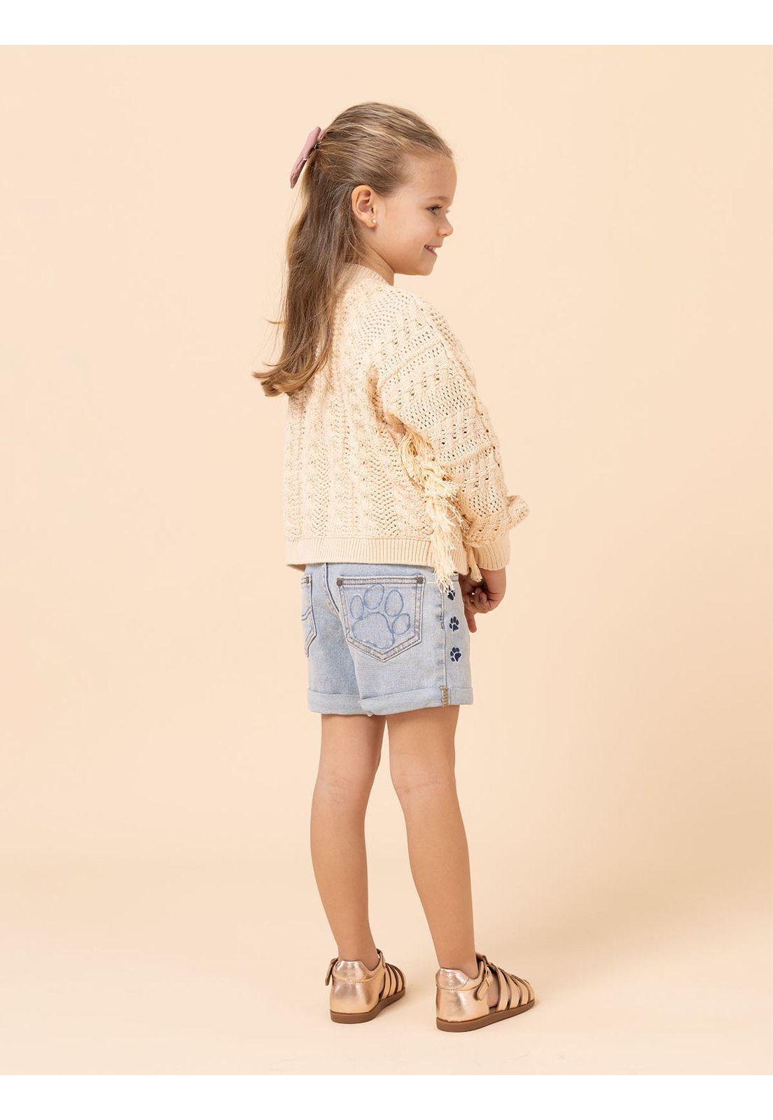 Chaleco Niña Florencia Beige-5