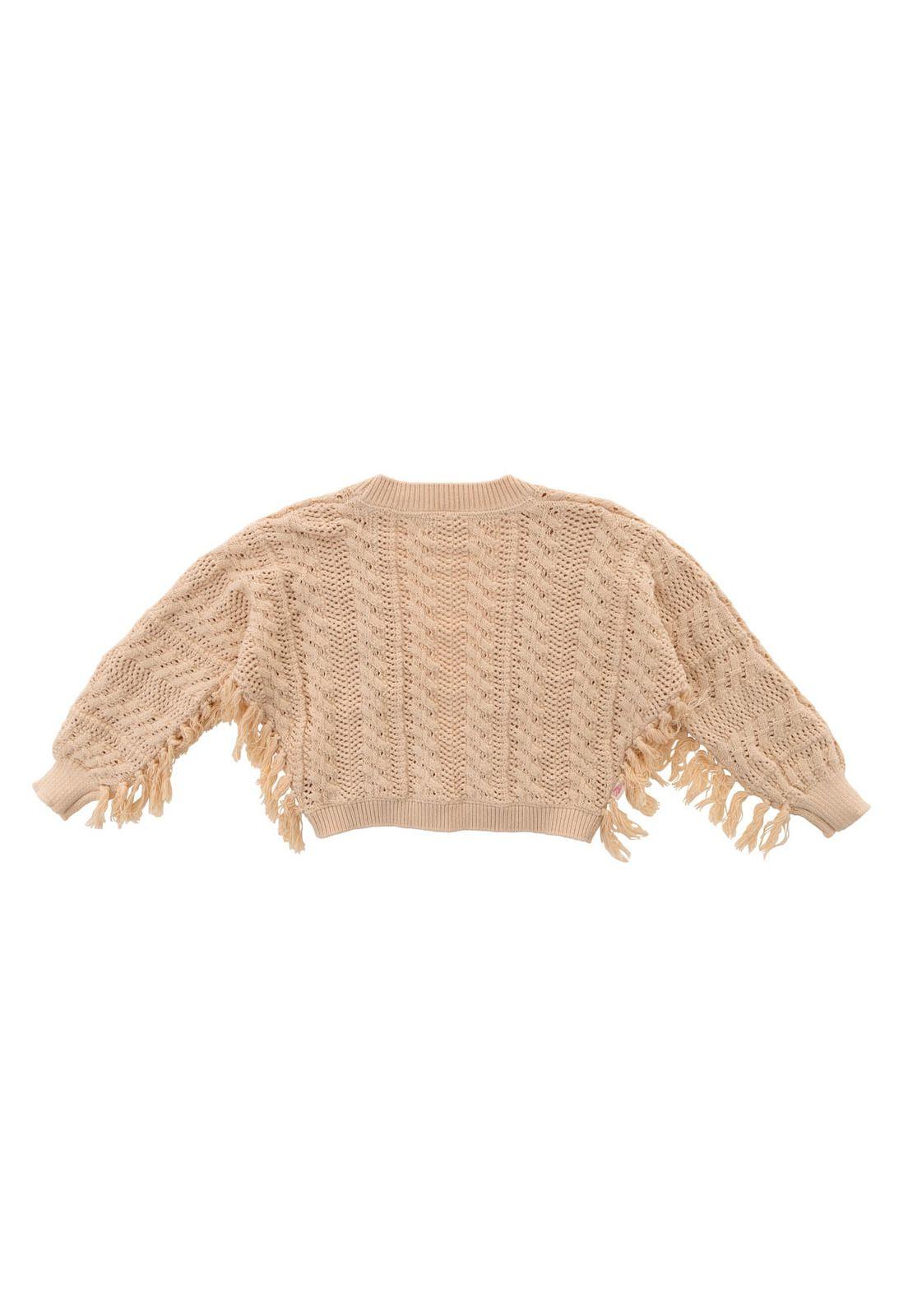 Chaleco Niña Florencia Beige-6