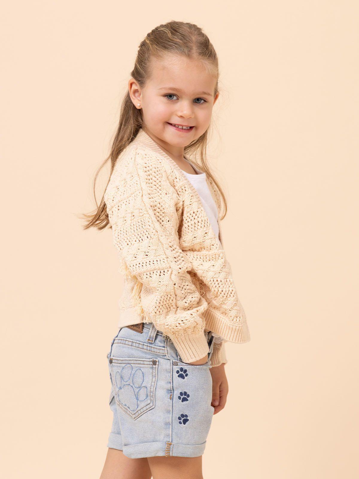 Chaleco Niña Florencia Beige-3