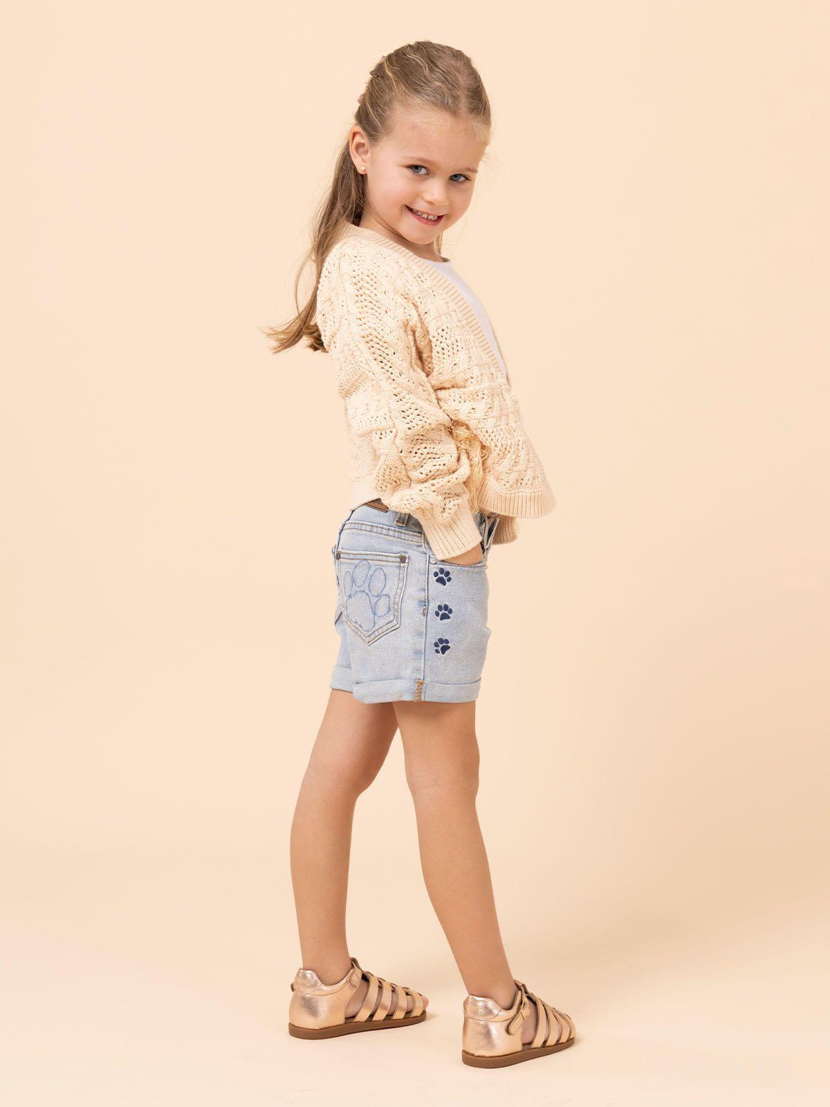 Chaleco Niña Florencia Beige-4