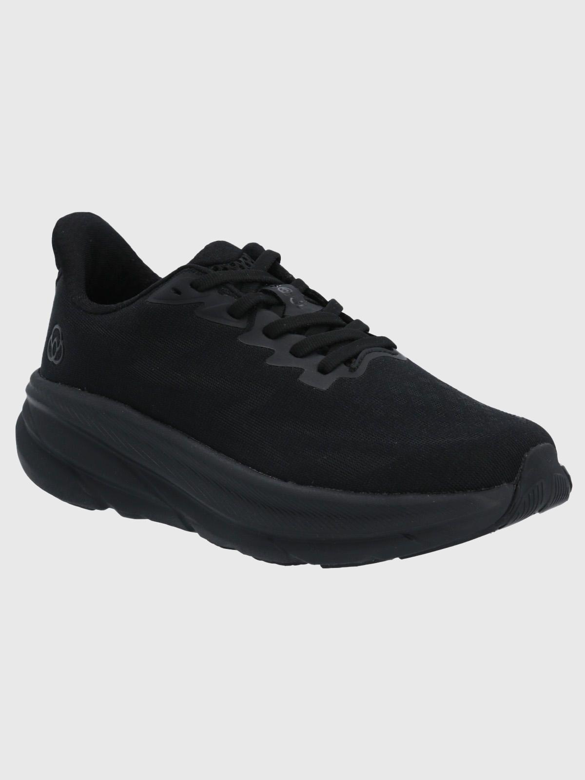 Zapatilla Mujer Zoe Negra/Blanca-0