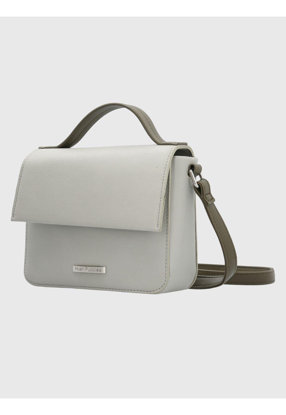 Cartera Ecocuero Blanco Brighty Mujer-1