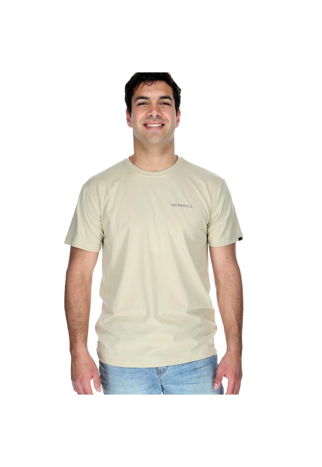 Polera M/C Hombre Seal Tee Beige-0