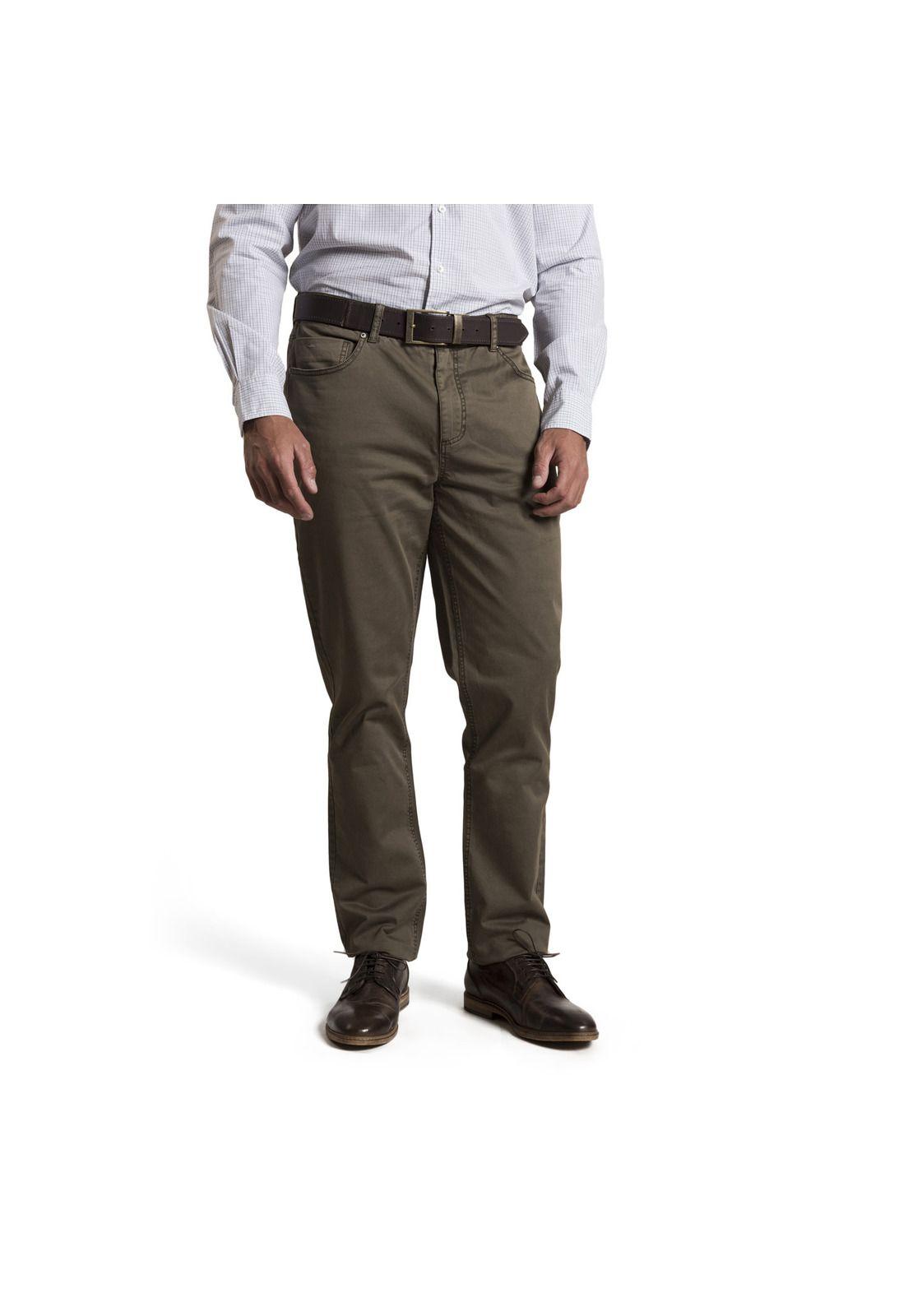Pantalon Five Rockford Verde-0