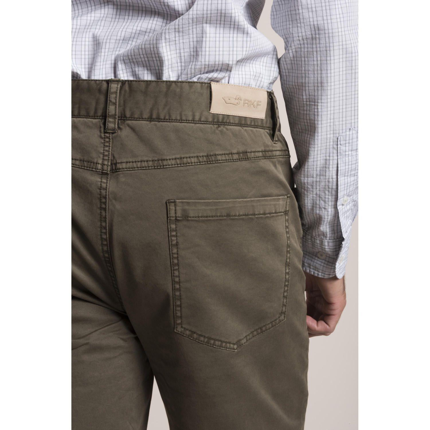 Pantalon Five Rockford Verde-4