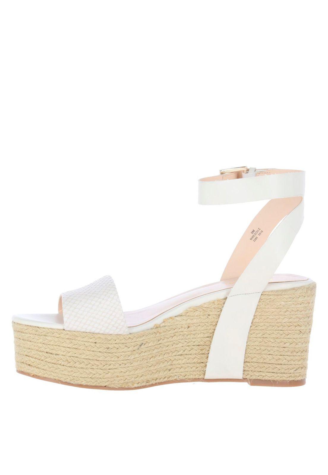 Sandalia Edoile Blanco Mujer-3