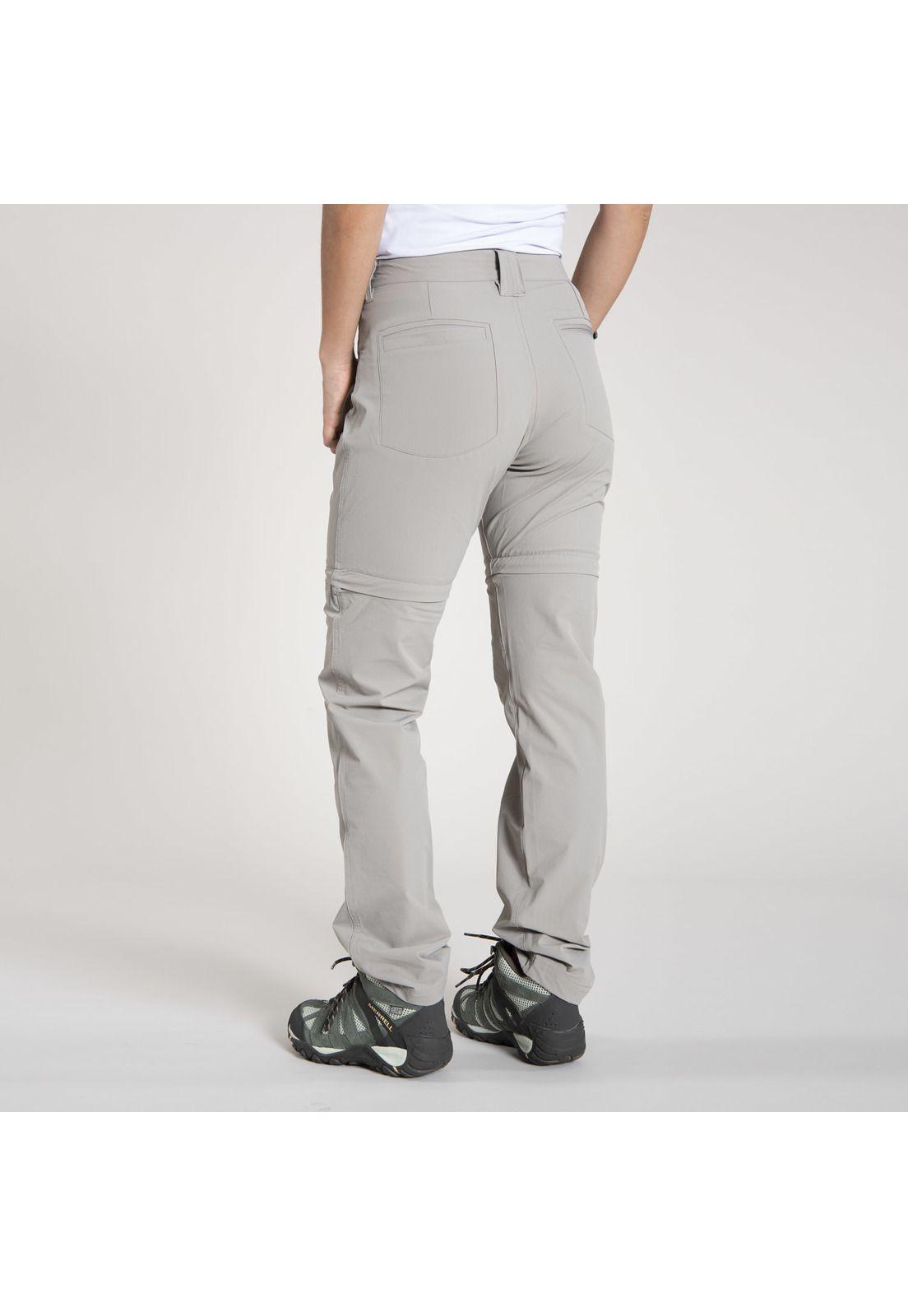 Pantalón Mujer Repelent Detach Gris-2