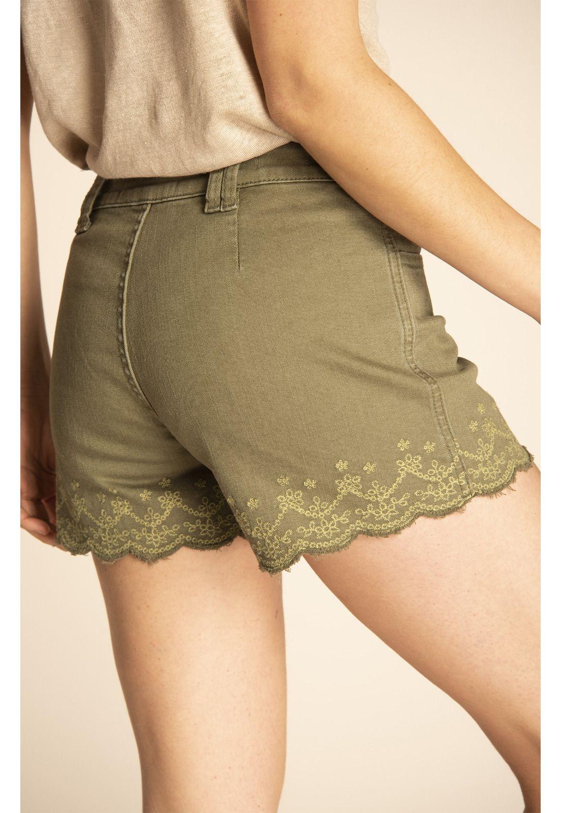 Shorts Mujer Aktun Verde-4