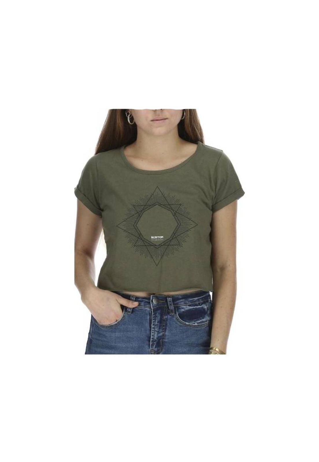 Polera M/C  Mujer Floyd Verde-0
