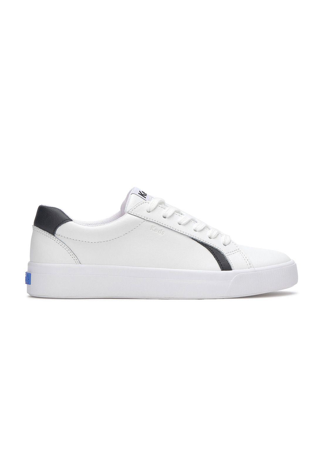 Zapatilla Cuero Mujer Pursuit Blanco-0