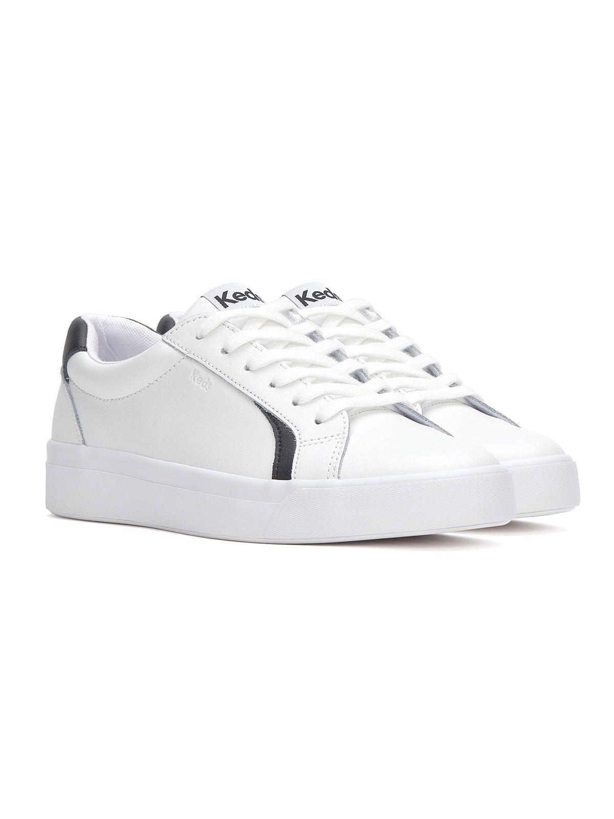 Zapatilla Cuero Mujer Pursuit Blanco-3