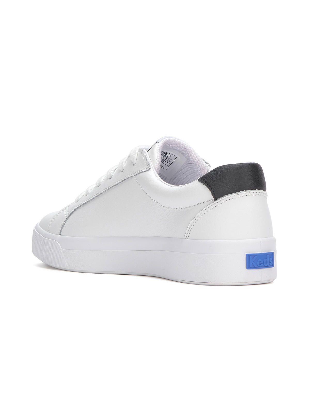 Zapatilla Cuero Mujer Pursuit Blanco-5