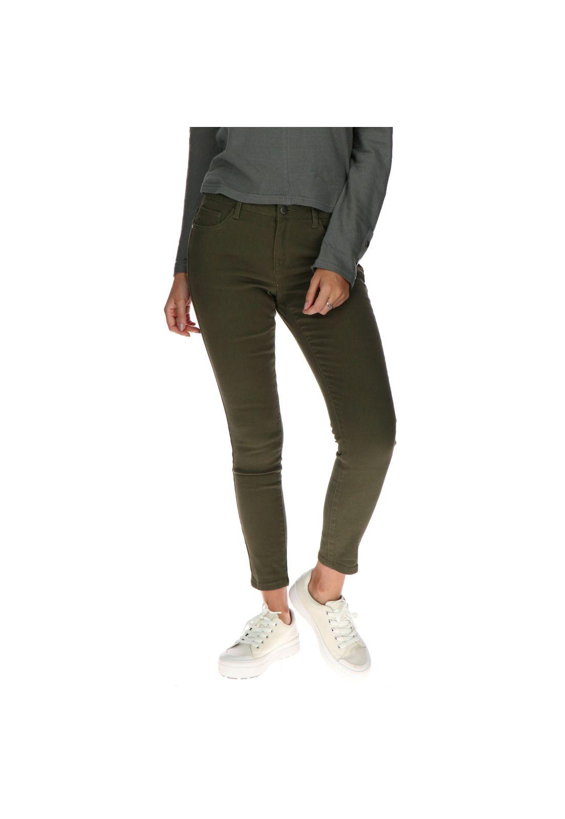 Pantalon Mujer Symbol Plus Verde-3