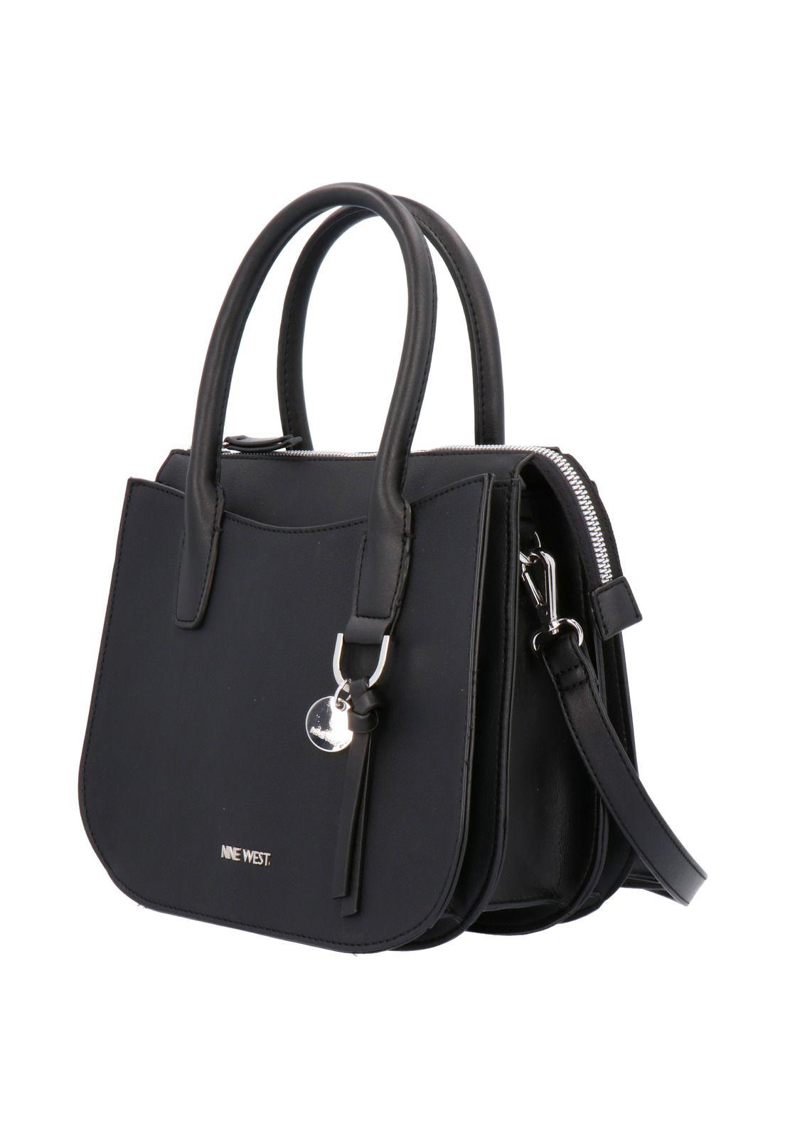Cartera Kadence Satchel Negro Mujer-1