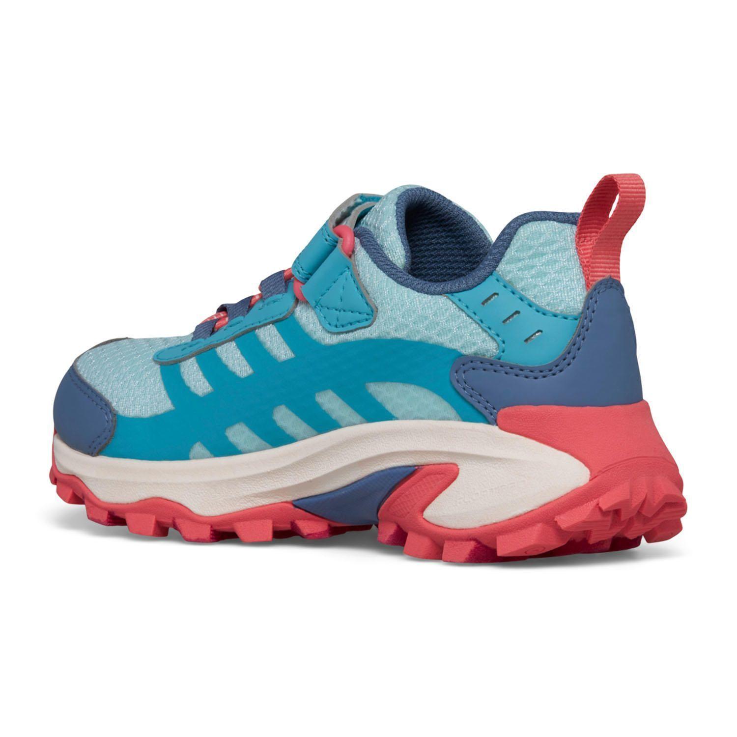 Zapatilla Niña Moab Speed 2 Low A/C Celeste-4