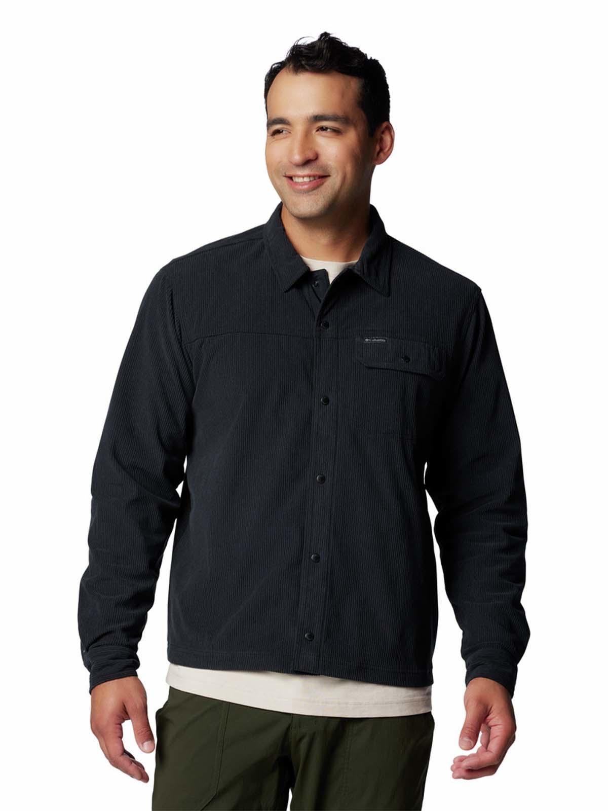 Camisa Manga Larga Hombre Flare Gun Negro-0