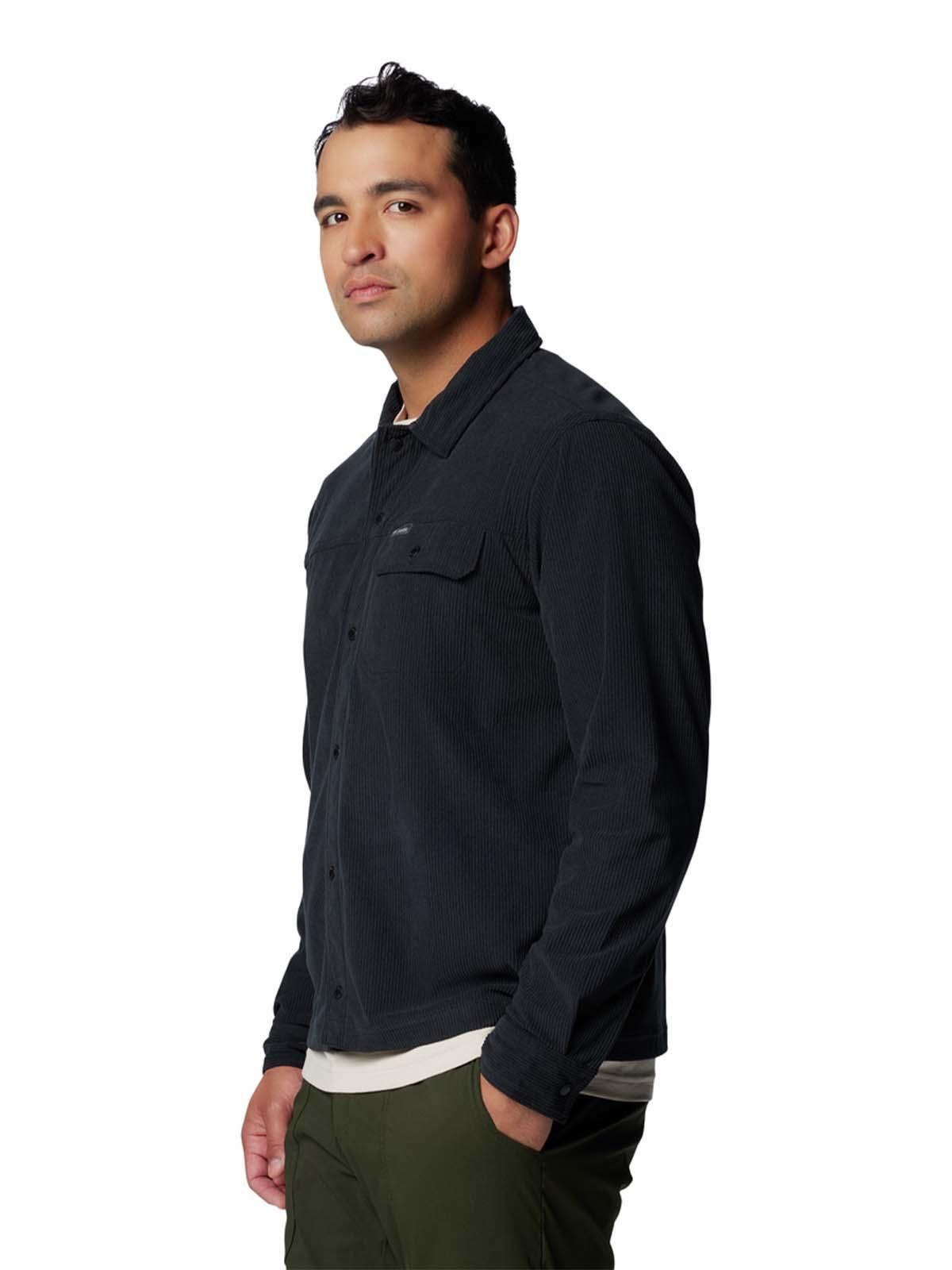 Camisa Manga Larga Hombre Flare Gun Negro-1