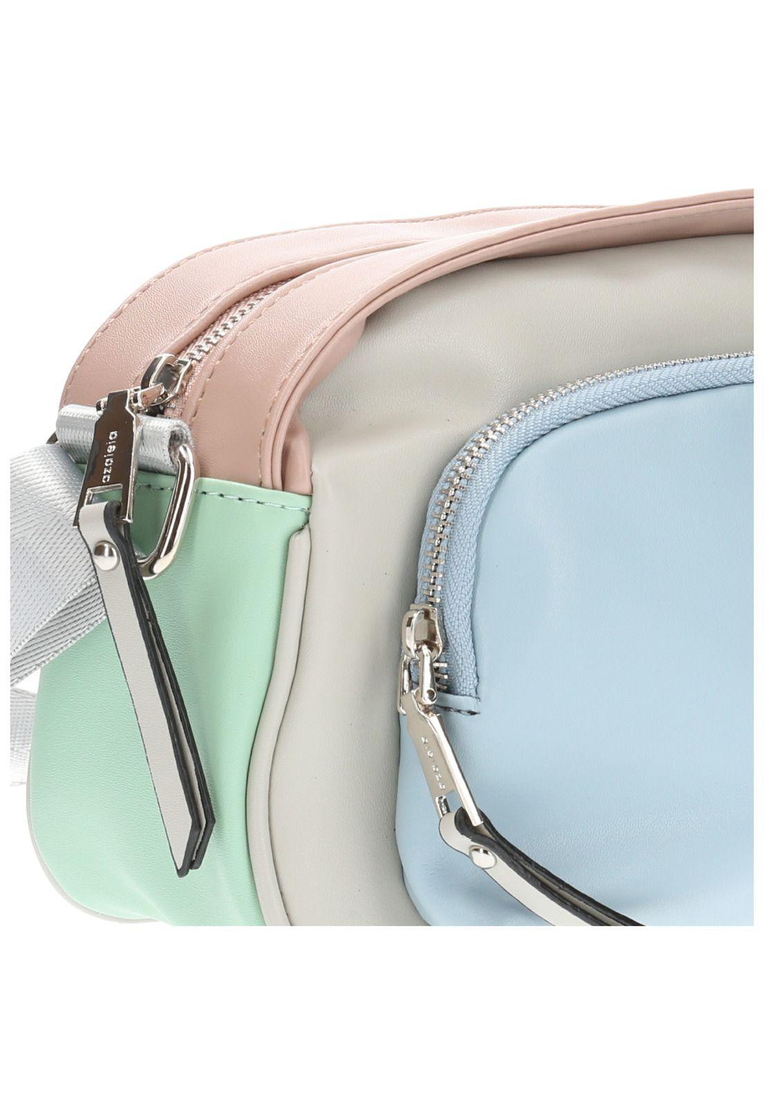 Cartera De Hombro Anasta Cross Gris Mujer-3