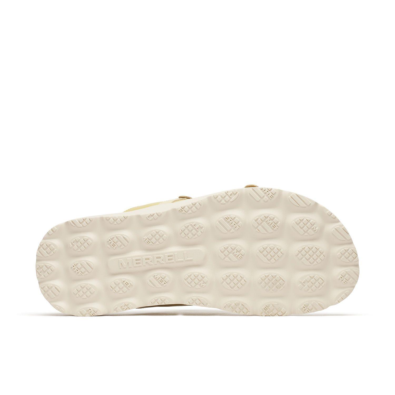 Sandalia Cuero Mujer Fleur Leather Slide Beige-7