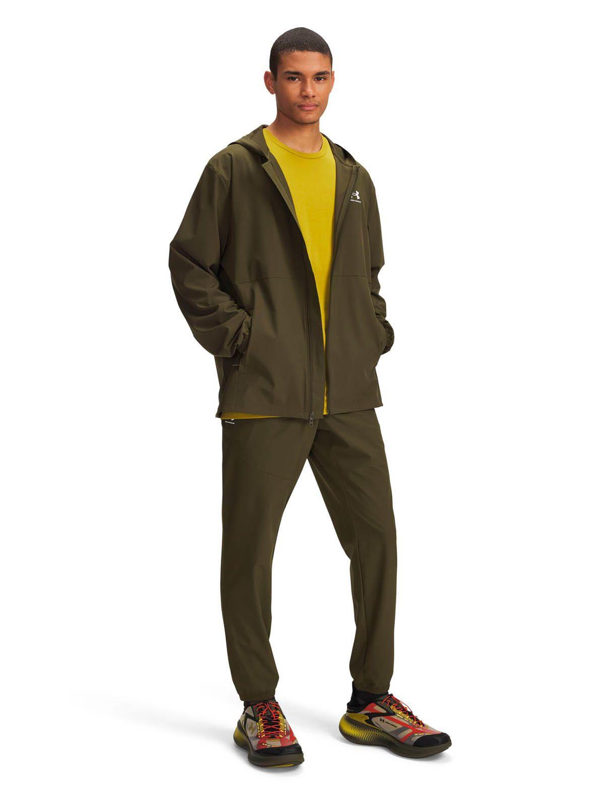 Buzo Lifestyle para hombre Vibe Woven verde -3