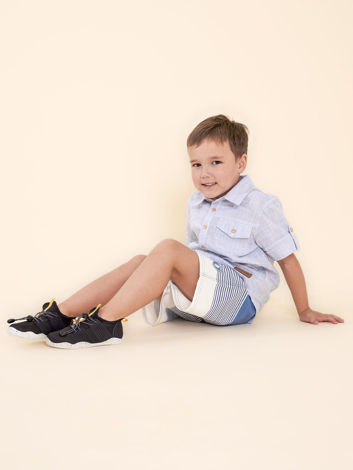 Zapatilla Negro Niño Spalsh-Wave  (26-29)-1