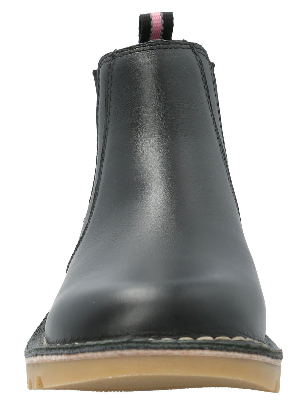 Botín Escolar Cuero Negra Niña Spring Boot-4