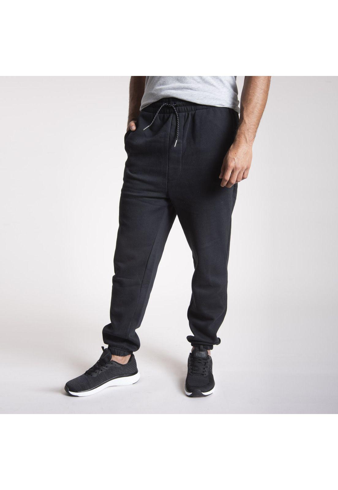 Pantalón Hombre Jogger Pant Negro.-1