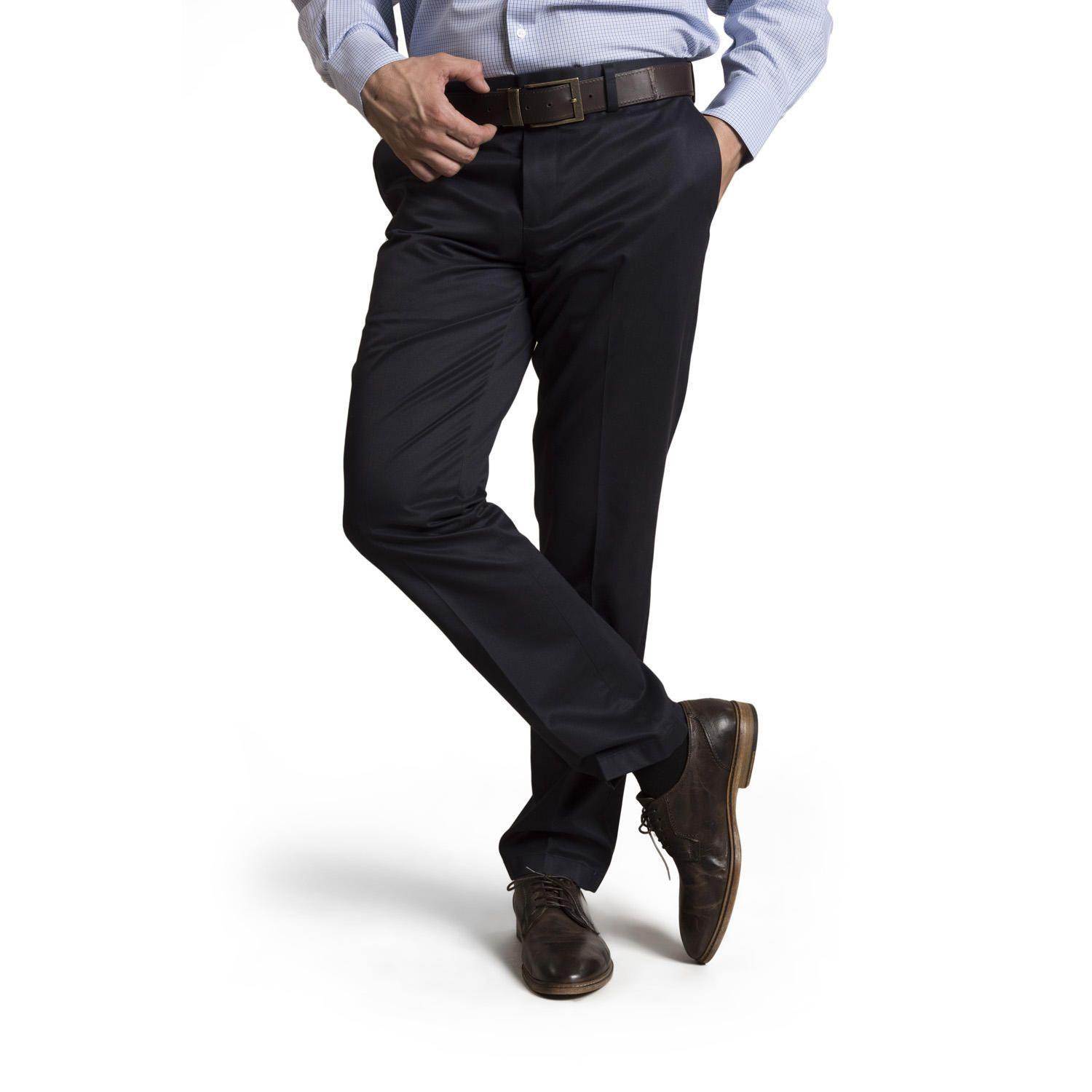 Pantalón Libre de Arrugas  Rockford Azul-0