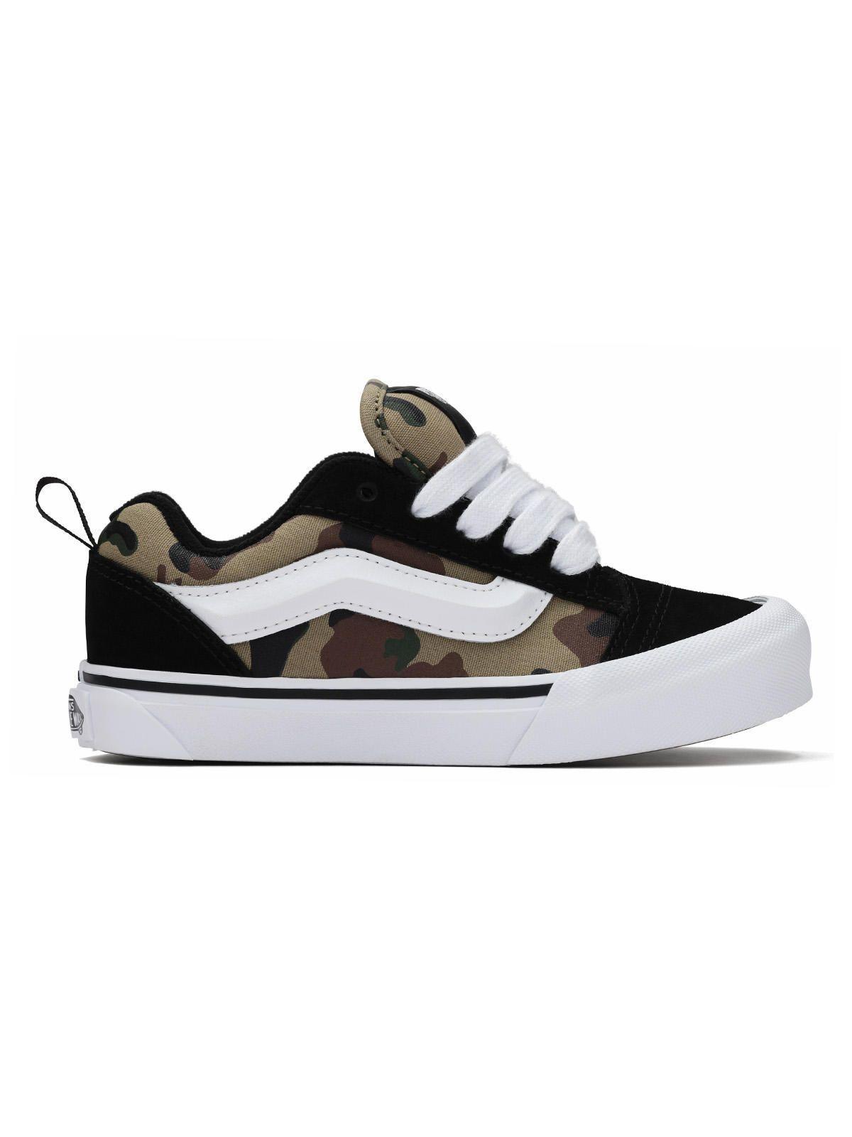 Zapatilla Niño Knu Skool Negro Verde Vans-0