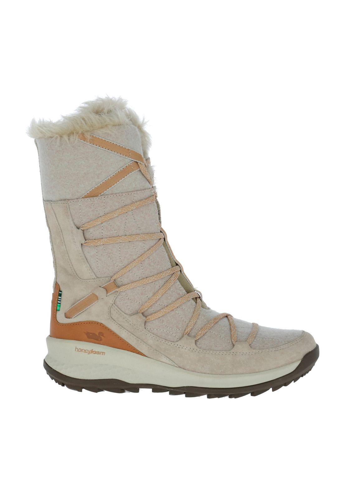 Bota Gamuza Denali Beige Mujer-2