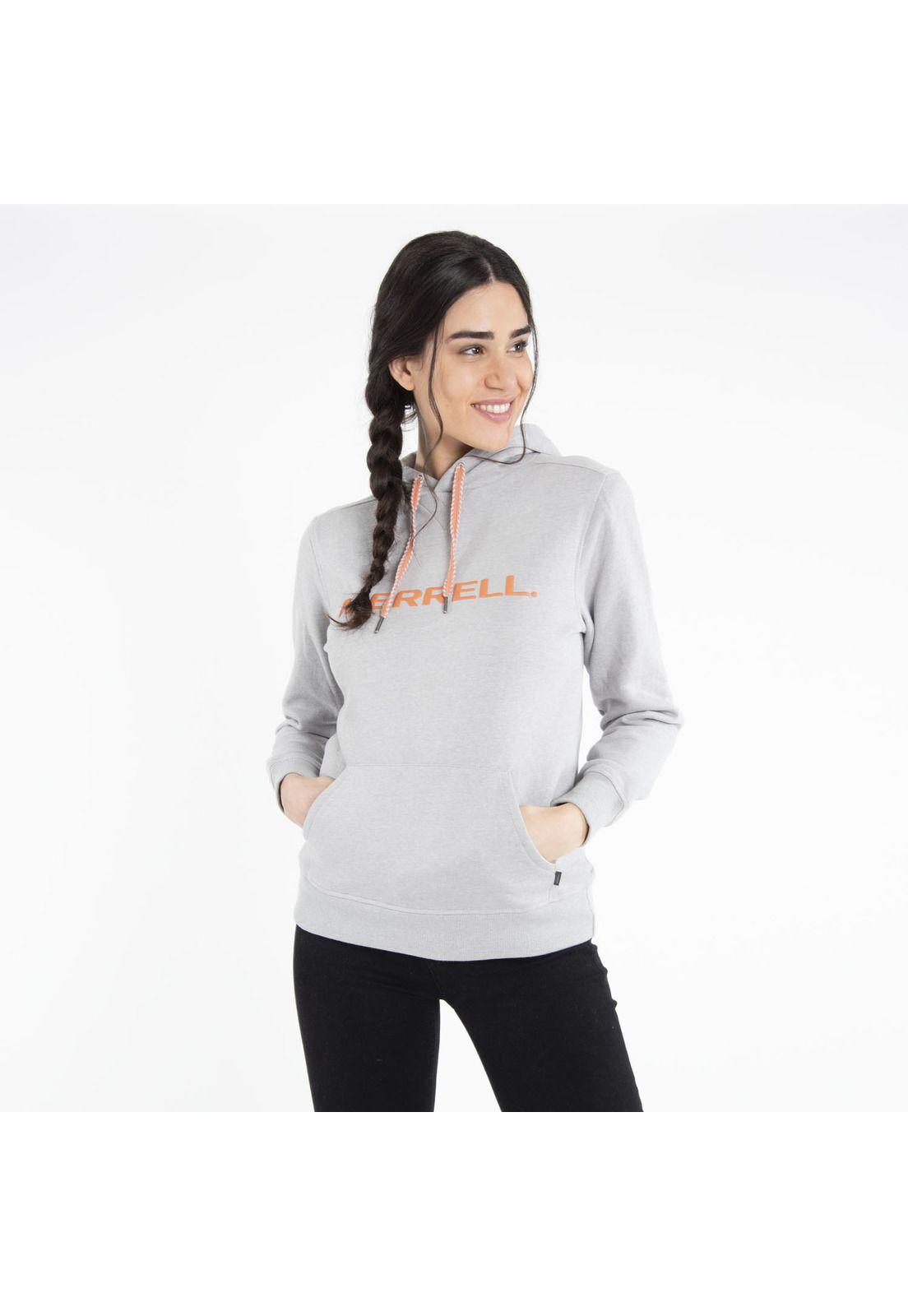 Polerón Mujer Joy Hoodie Gris-1