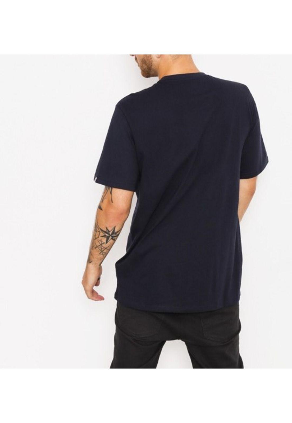 Polera M/C Hombre Blazin Azul Marino-1