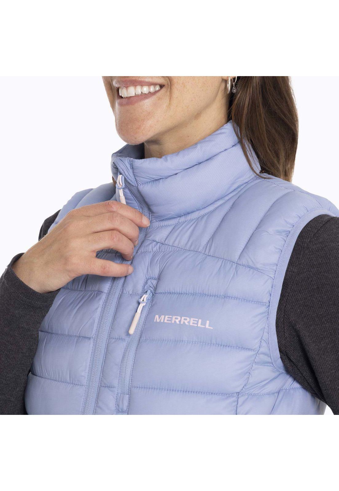 Parka Sin Mangas Mujer Innoko Vest Celeste Merrell-4