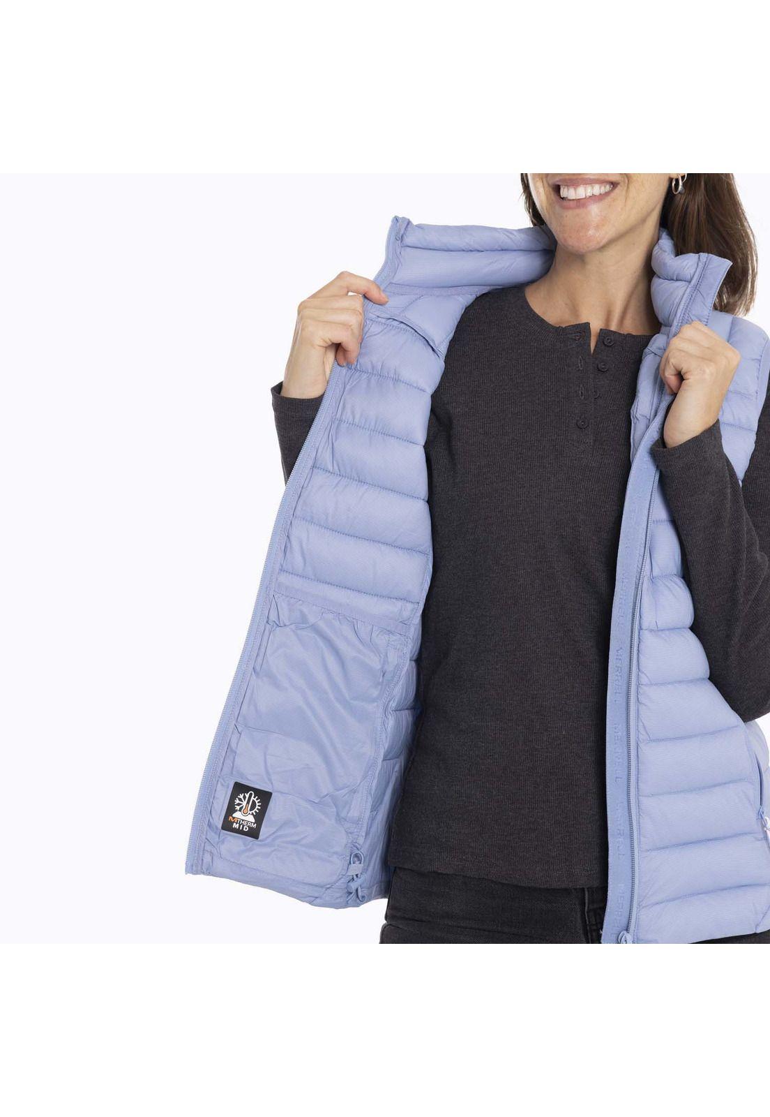 Parka Sin Mangas Mujer Innoko Vest Celeste Merrell-7
