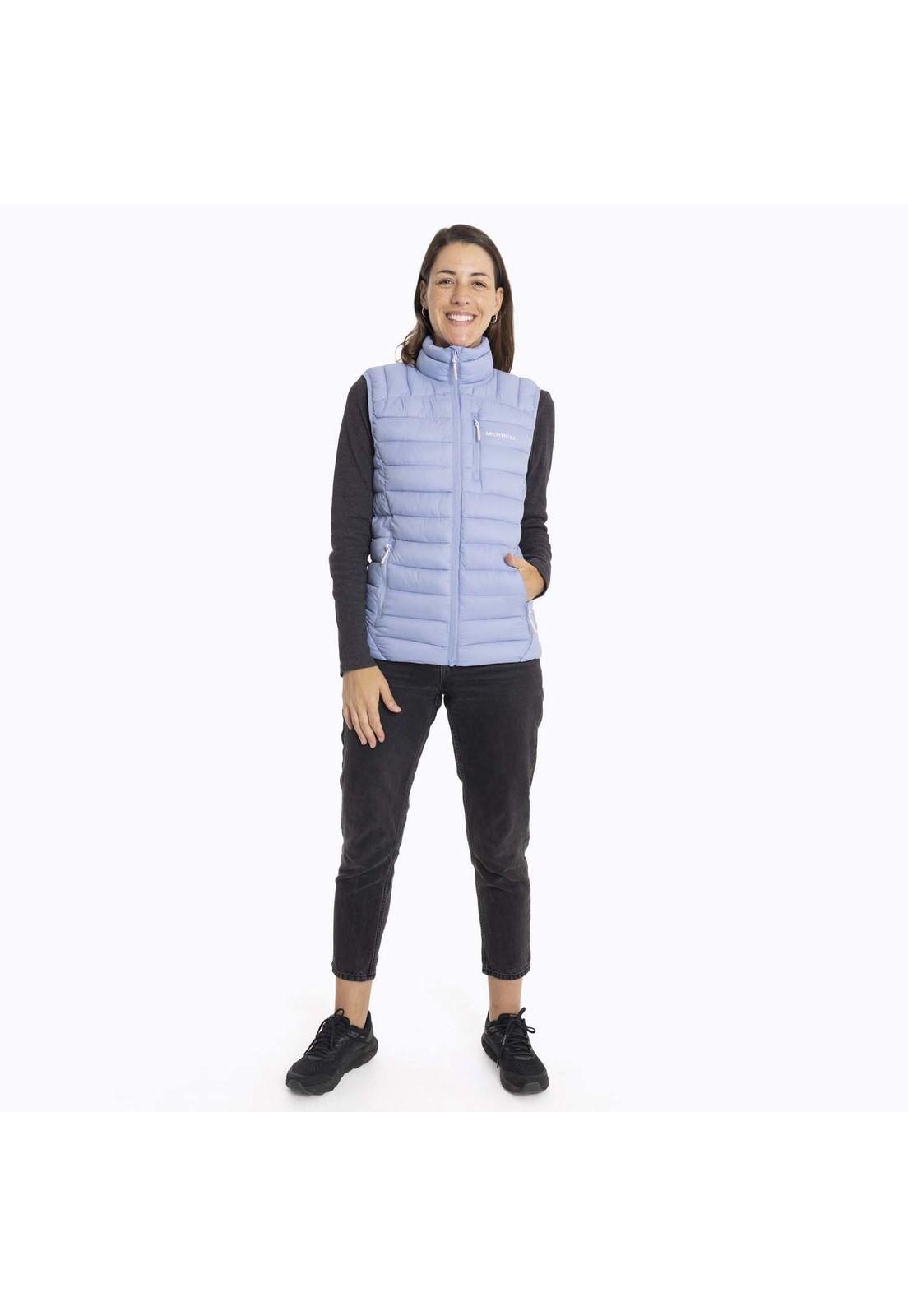Parka Sin Mangas Mujer Innoko Vest Celeste Merrell-9