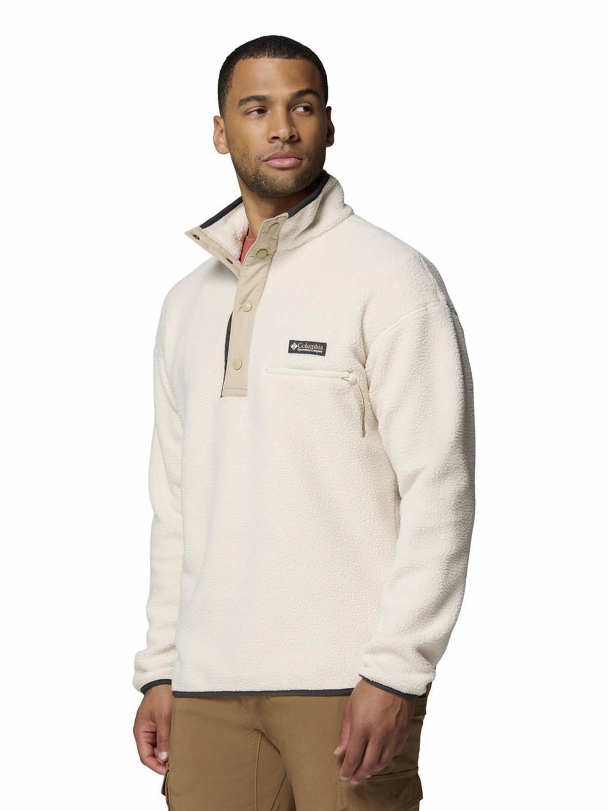 Polar Helvetia Half Snap Blanco Hombre-1