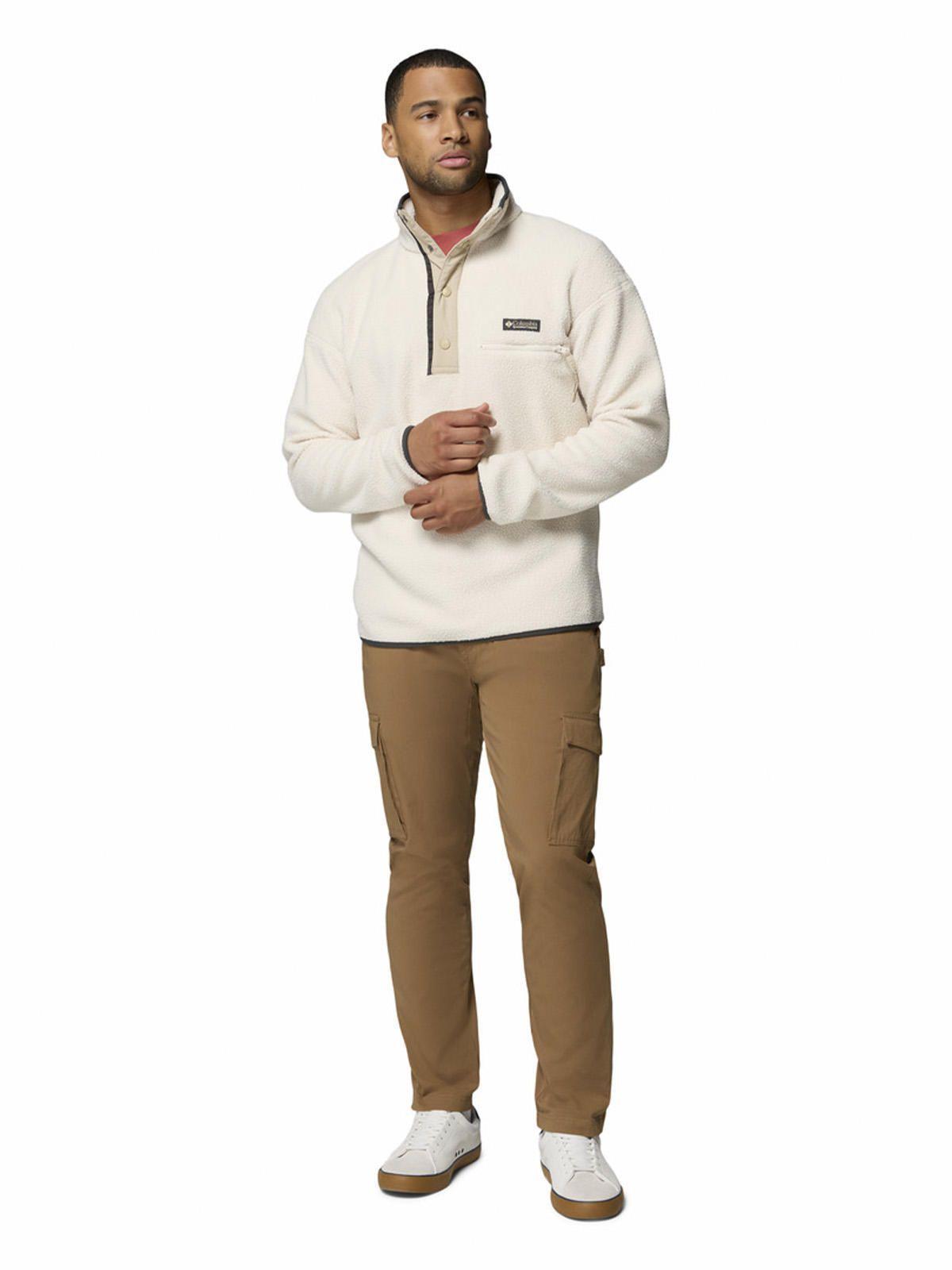 Polar Helvetia Half Snap Blanco Hombre-5