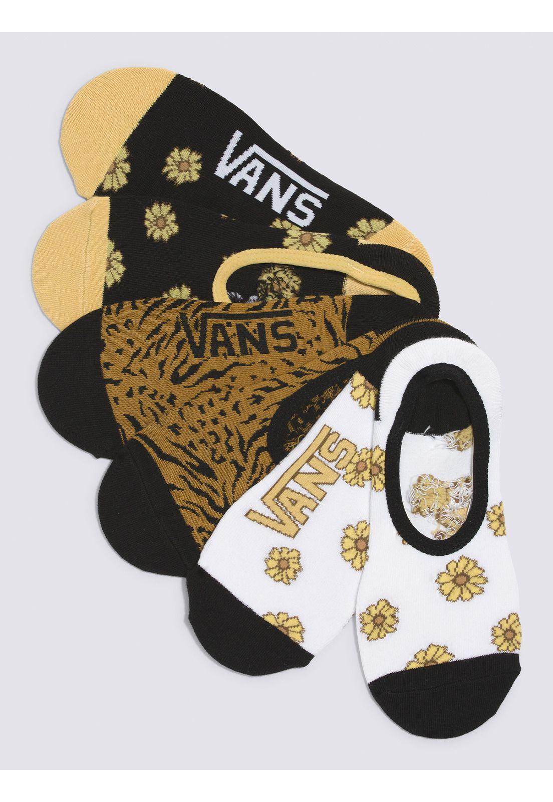 Pack 3 Calcetines Sunflower Floral Can Blanco Niño-0