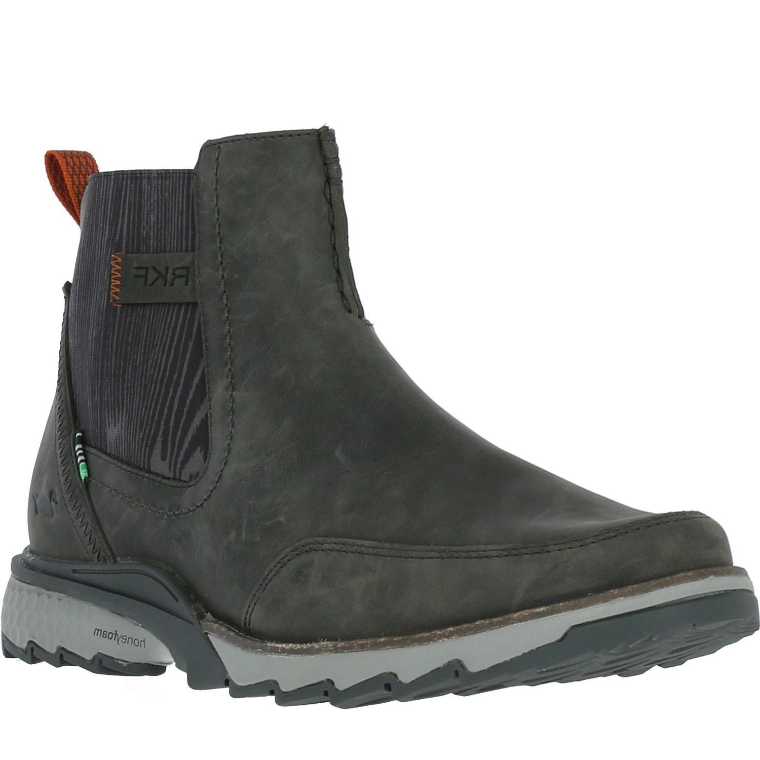 Botin Cuero Stetind Grafito Hombre-0