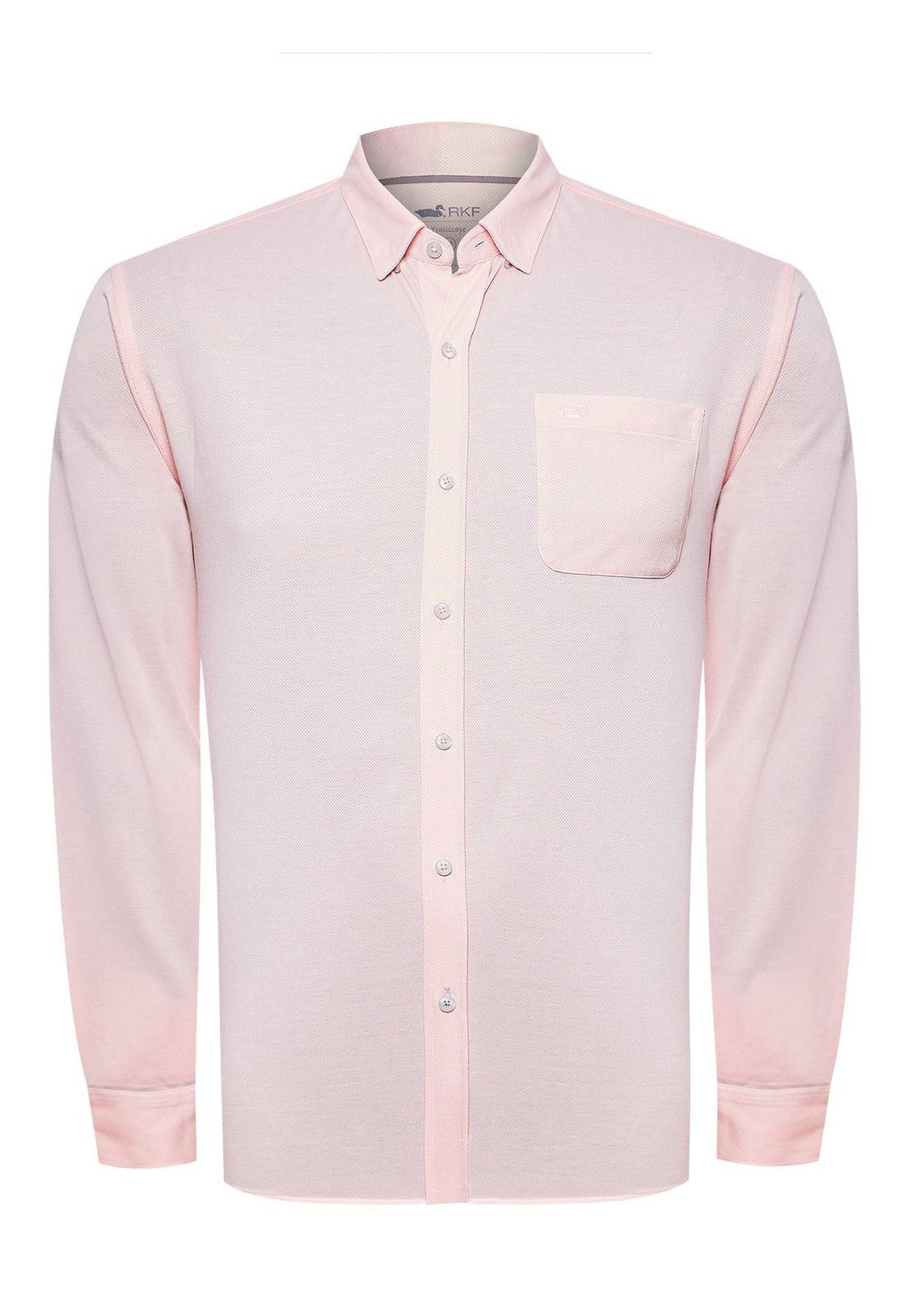 Camisa Algodón Supima® Hombre Jersey Rosado-0