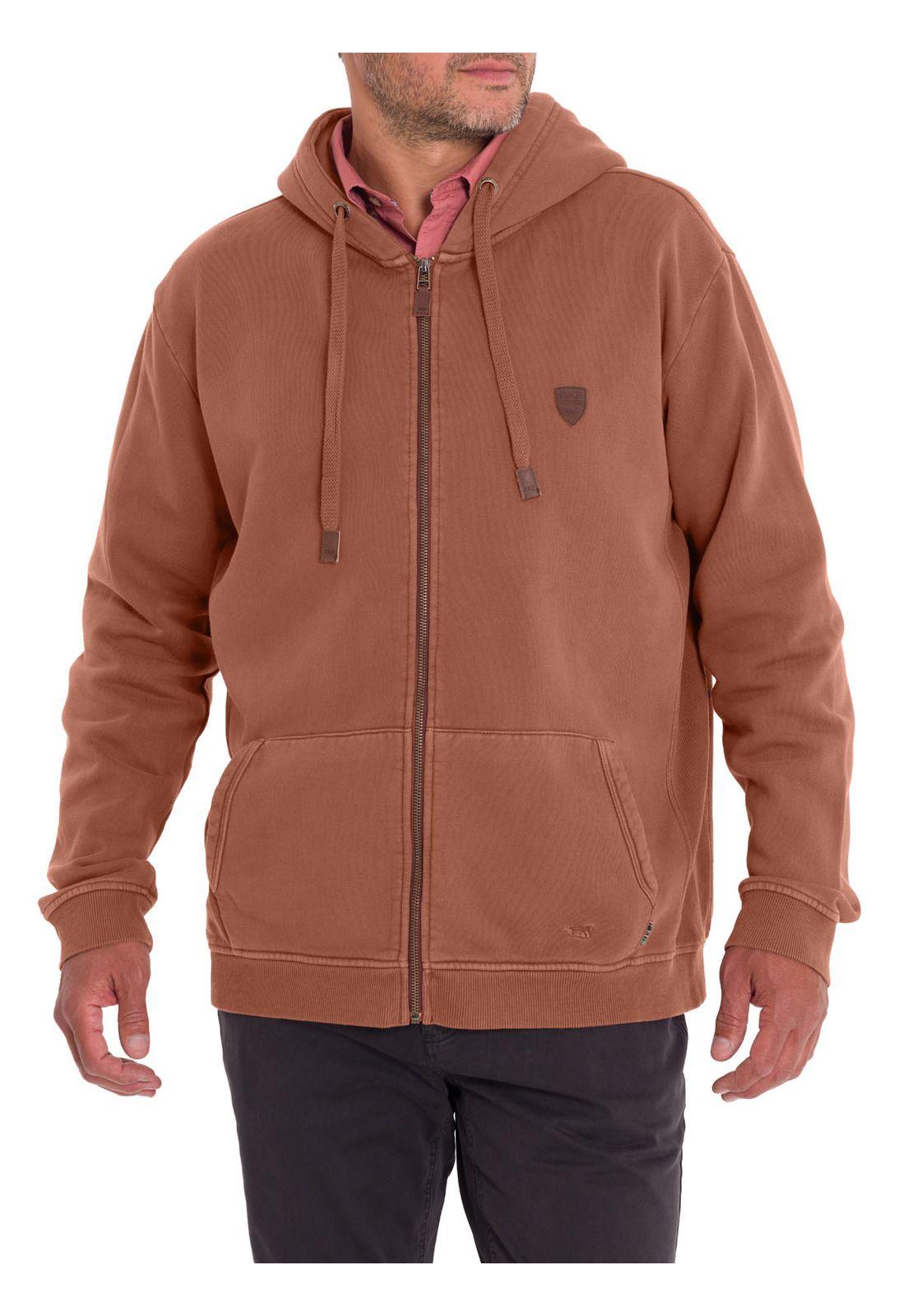 Polerón Algodón Orgánico Hombre Teruel Rojo-5