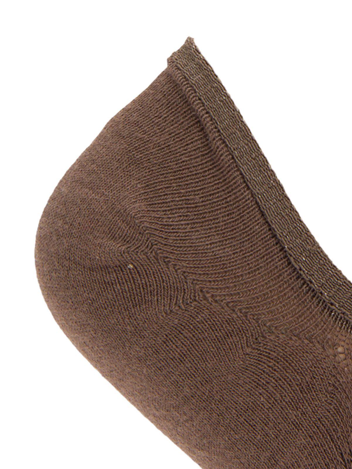 Calcetin Bambú Mujer Inv Classic Café-2