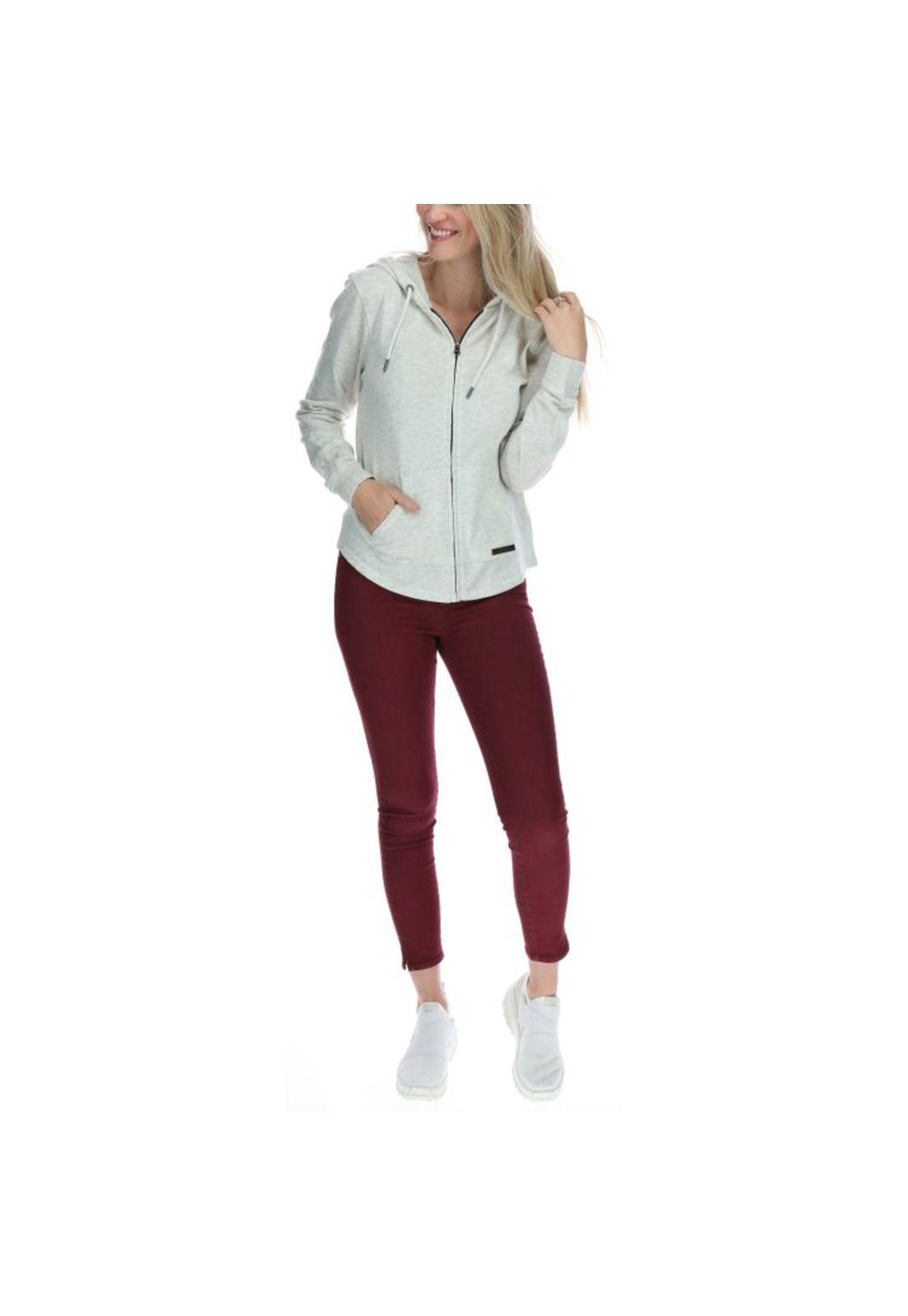 Poleron Mujer Ruth Sweatshirt Crema-4