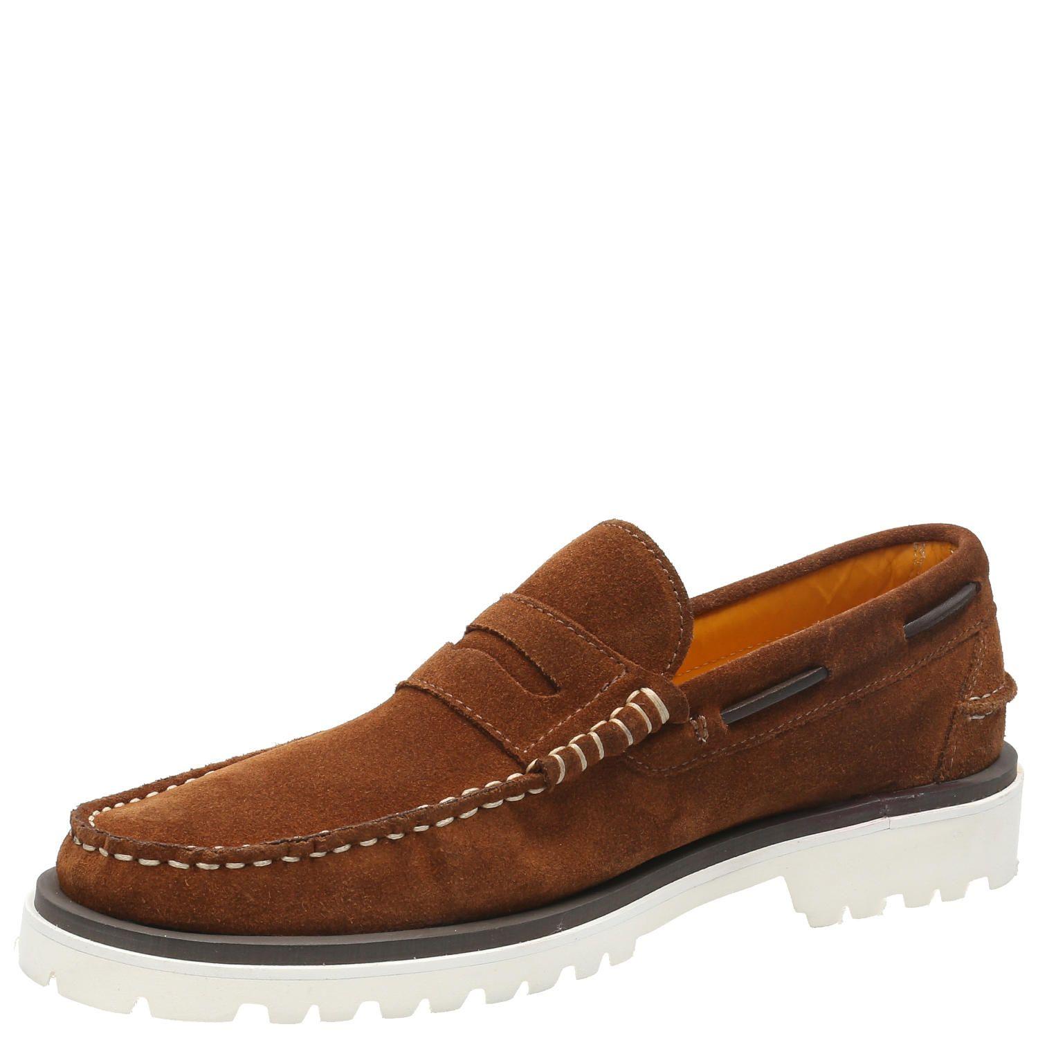 Zapato Cuero Hombre Piave Café-4